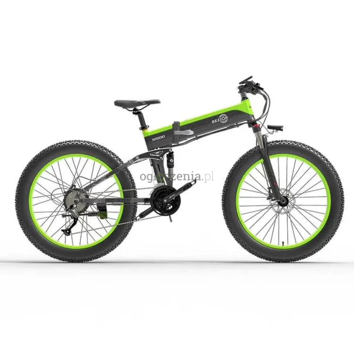 Rower elektryczny 1500W 48V 12.8Ah 26 cali