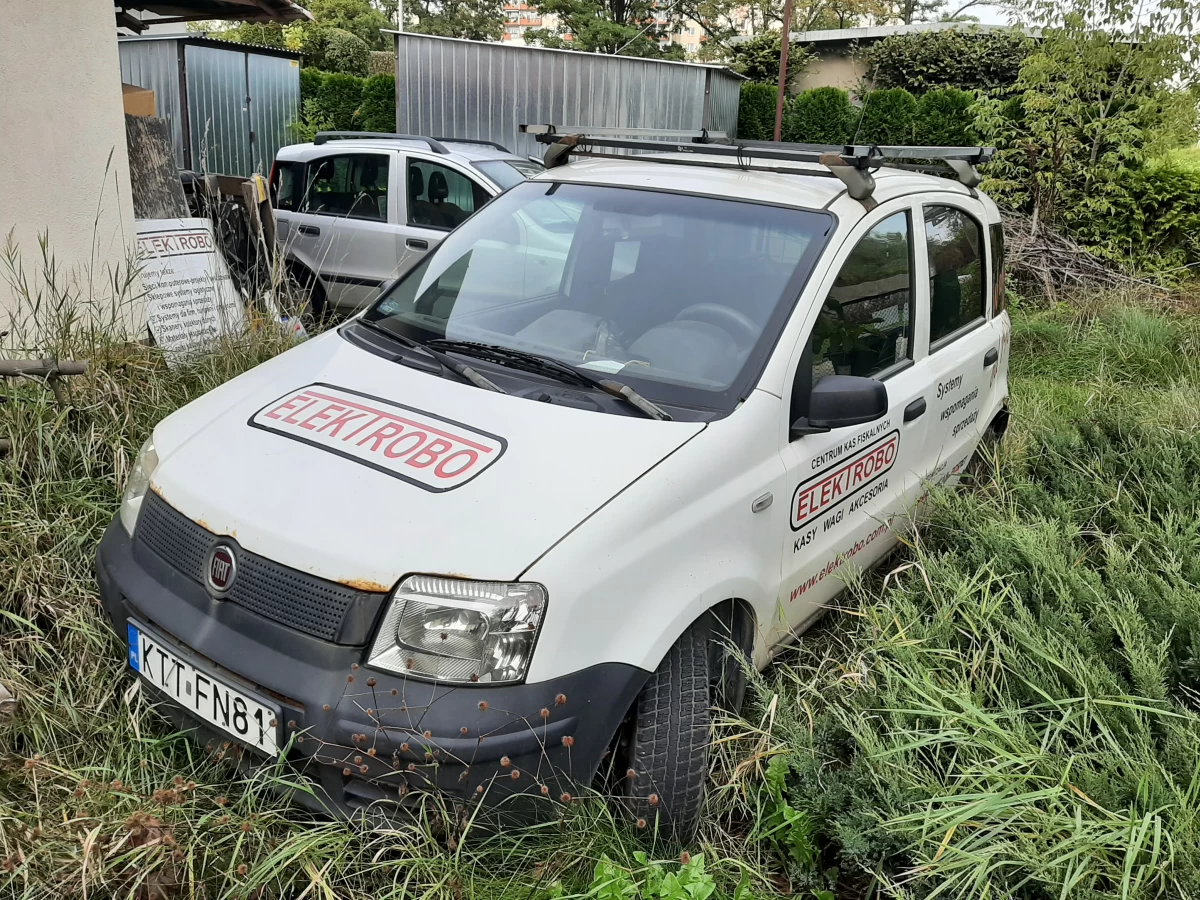 Fiat Panda II 2 miejscowy ciężarowy VAT1