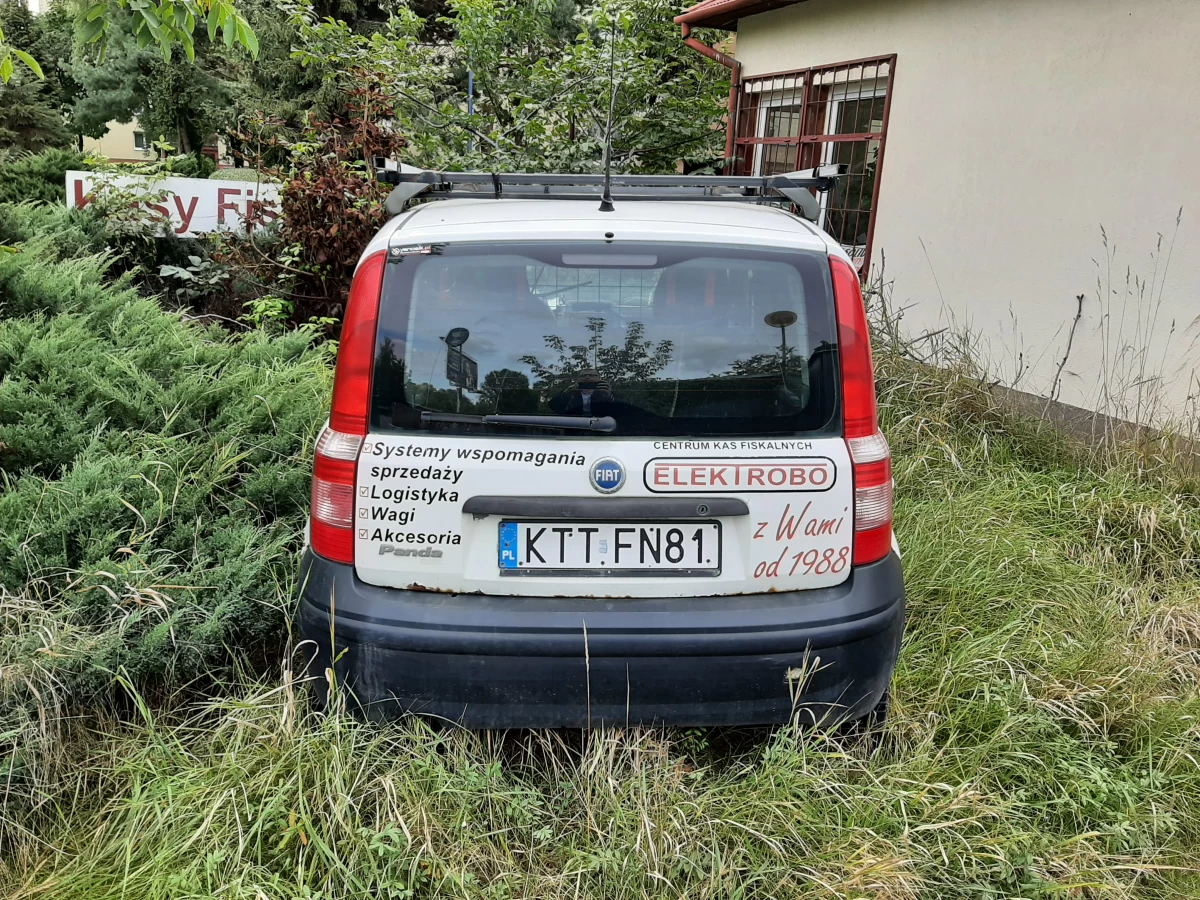 Fiat Panda II 2 miejscowy ciężarowy VAT1