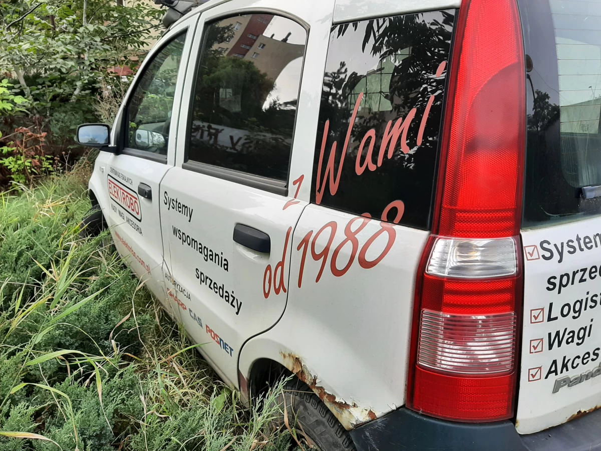 Fiat Panda II 2 miejscowy ciężarowy VAT1