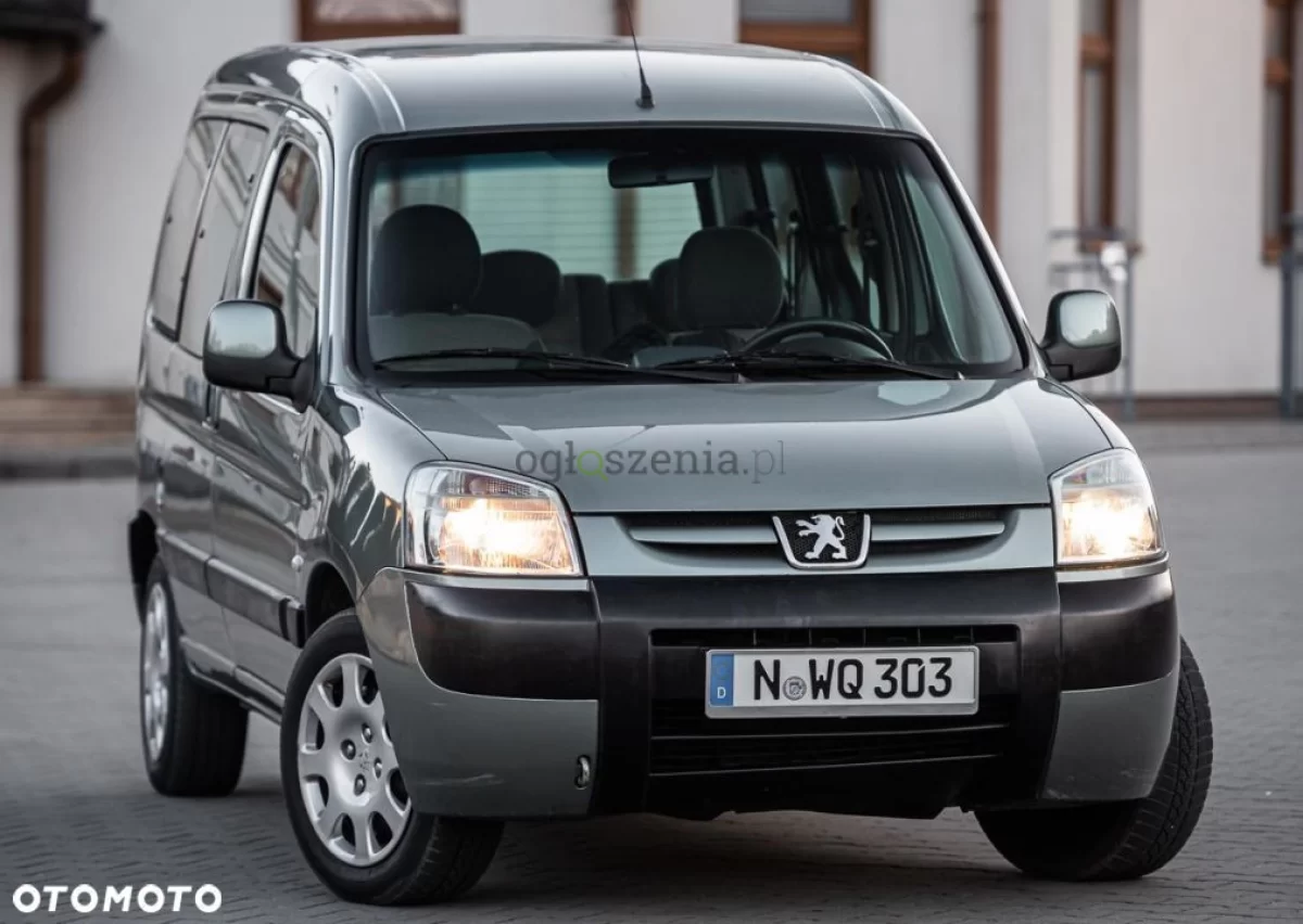 Peugeot Partner 1.6 Benzyna 110KM Osobowy Klima Sprowadzony Opłacony
