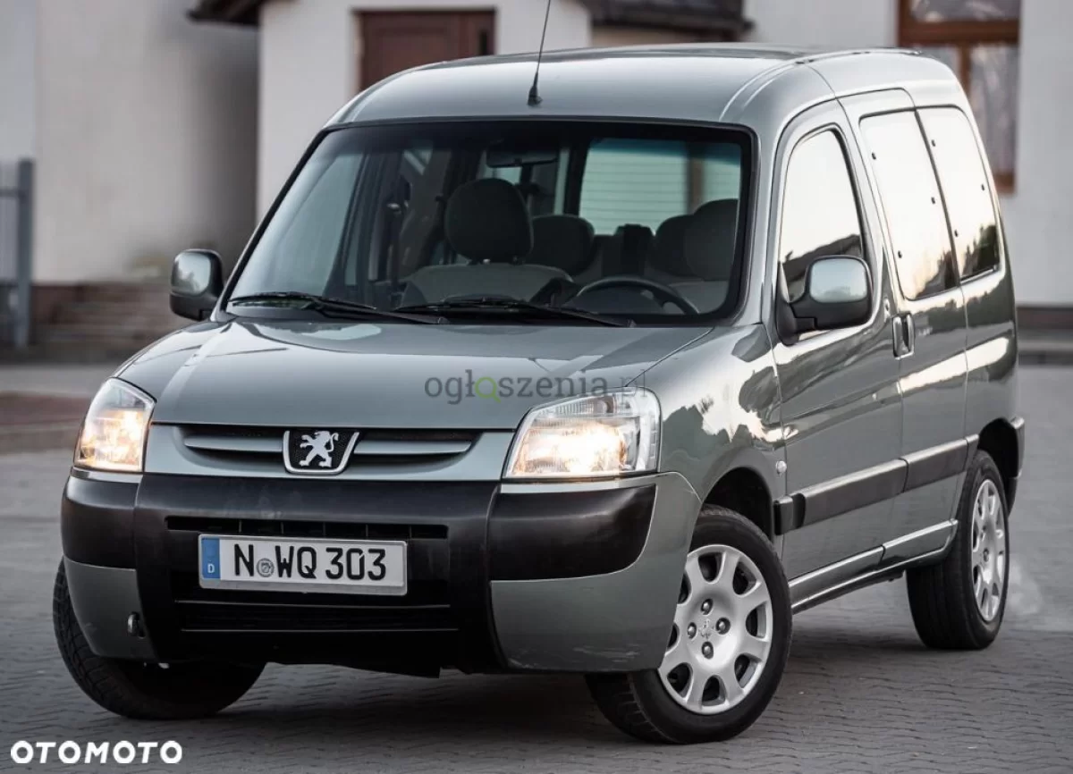 Peugeot Partner 1.6 Benzyna 110KM Osobowy Klima Sprowadzony Opłacony