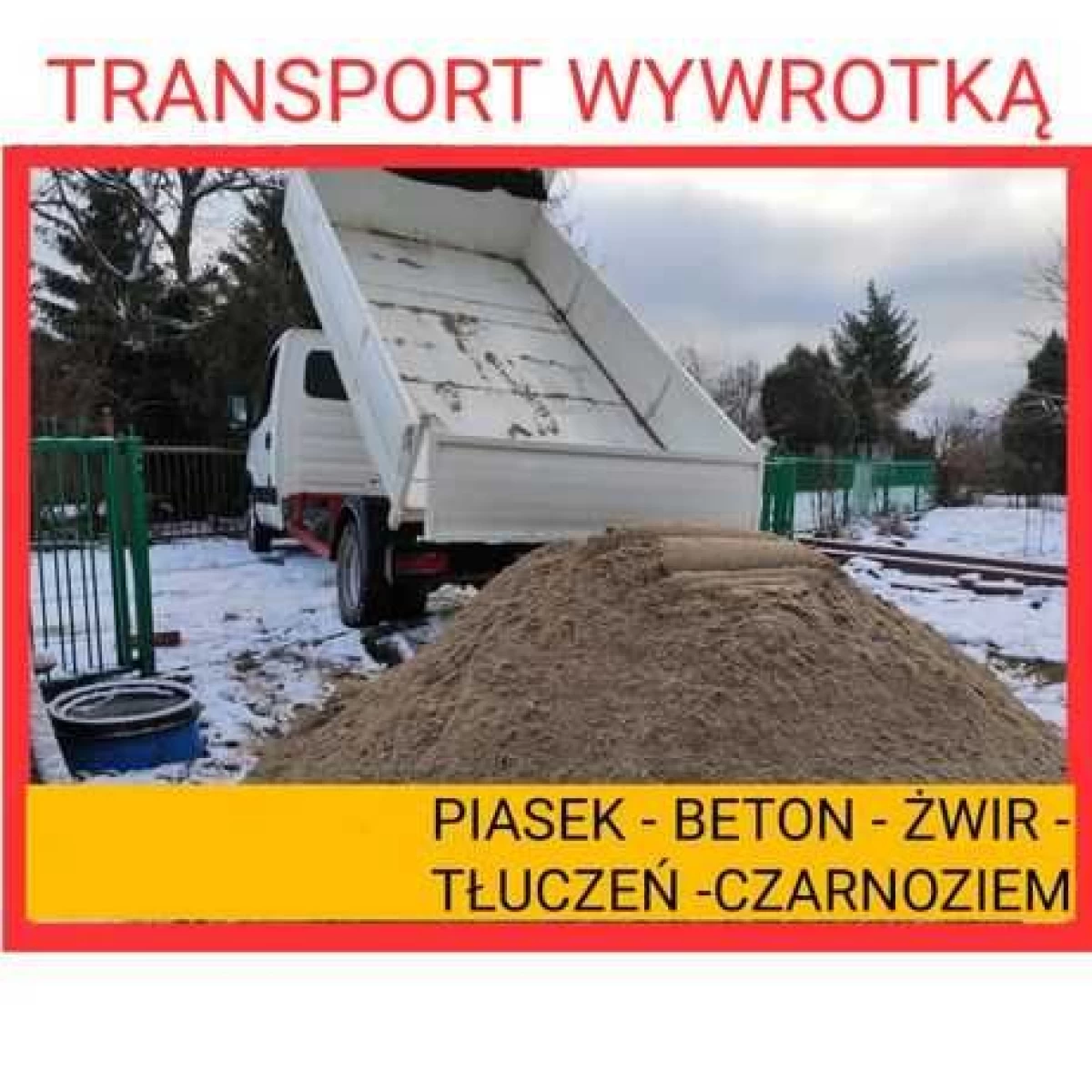 Sprzedaż piasku Rzeszów Trzebownisko Zaxzernie Rudna Mała Lipie