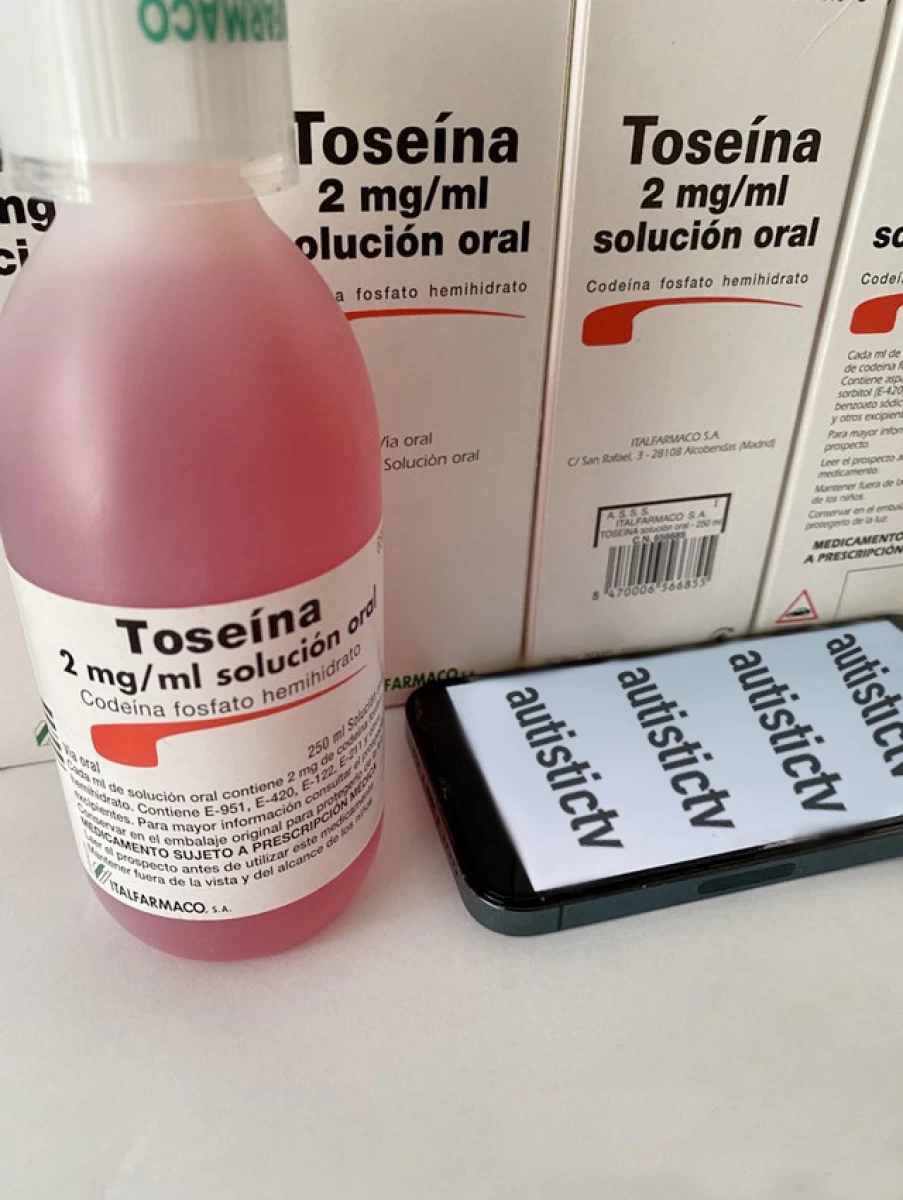 Toseina 250ml syrop Kodeina Codeina