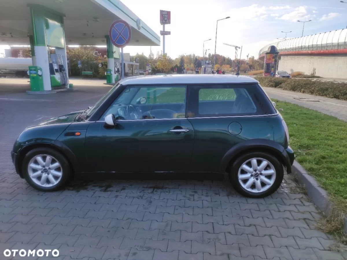 MINI Cooper Mini Cooper 2003r zielony butelkowy benzyna 113tys 115KM Klima