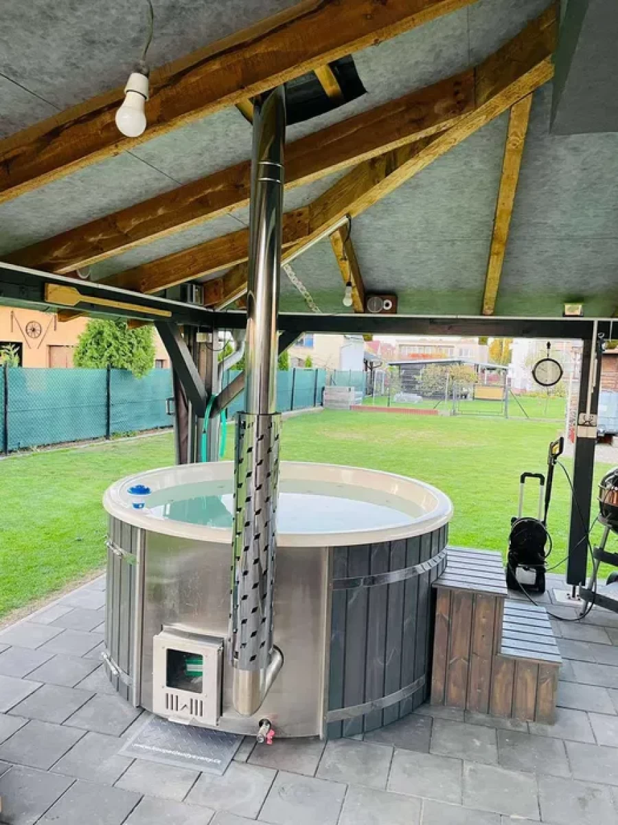 Drewniane balie ogrodowe - Jacuzzi SPA