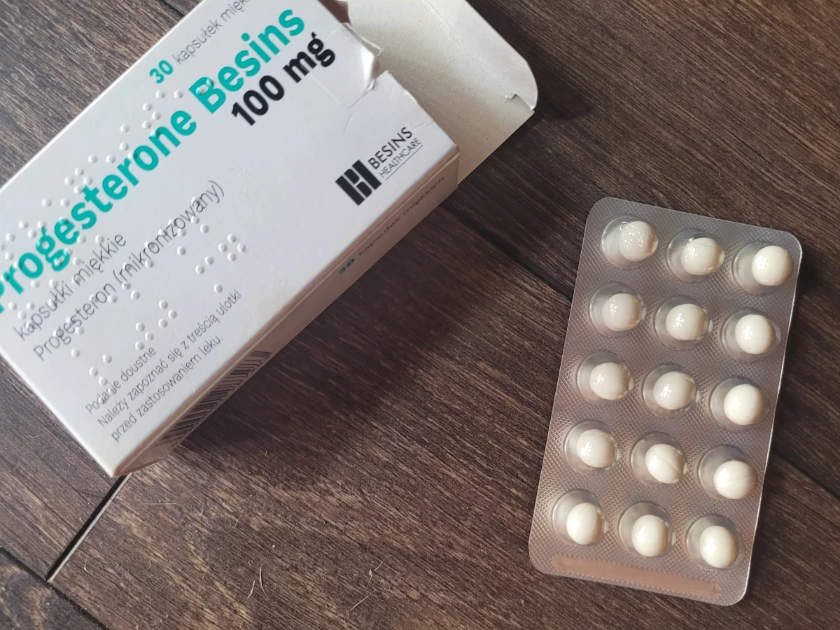 Progesterone Besins 100mg 30 kapsułek