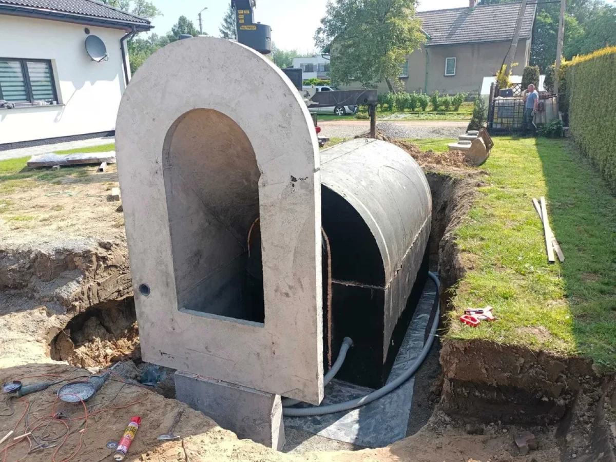 Gotowe piwnice betonowe ziemianka Piwniczki ogrodowe gotowe cena