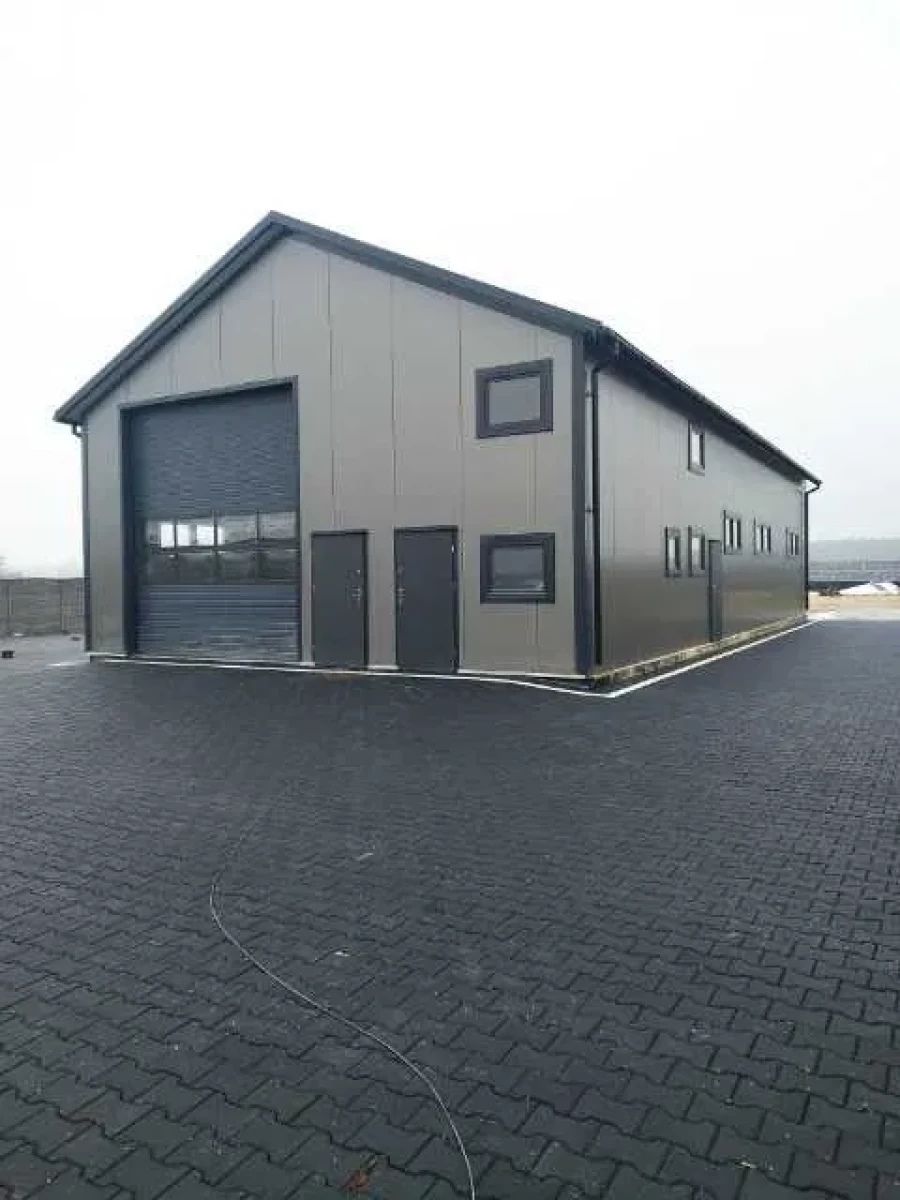 Hala stalowa ocieplana 10x20x5m