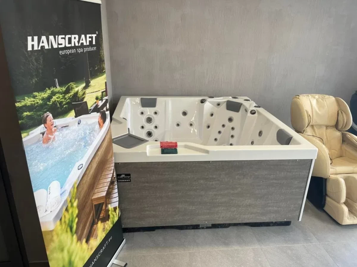 Jakuzzi ogrodowe HansCraft OKA4 5os ozonator Bluetooth