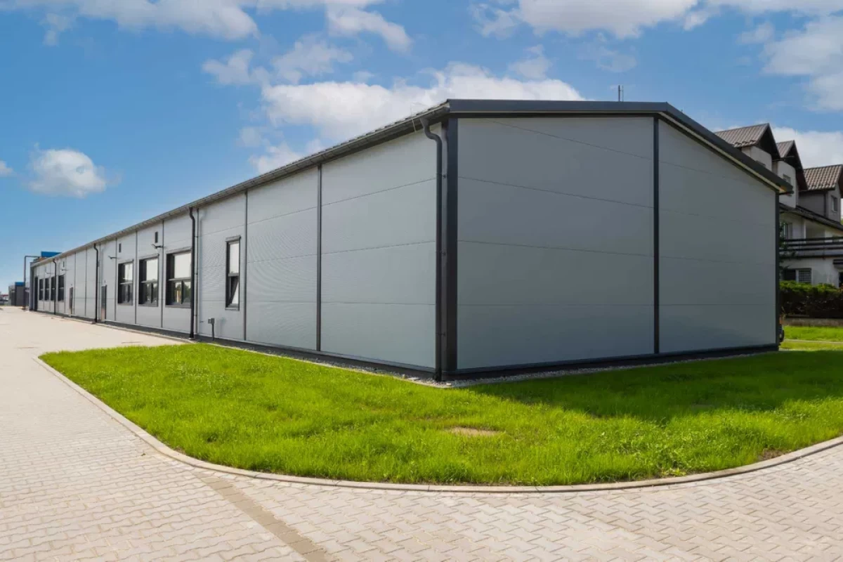 Hala stalowa 20x30x5 / Płyta warstwowa BOGMAT