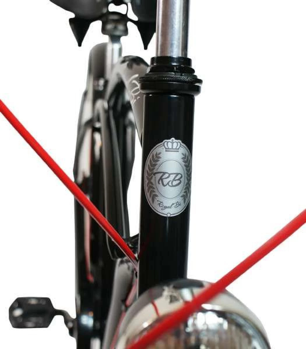 Rower miejski Beach CRUISER Dracula męski RoyalBi 3 biegowy
