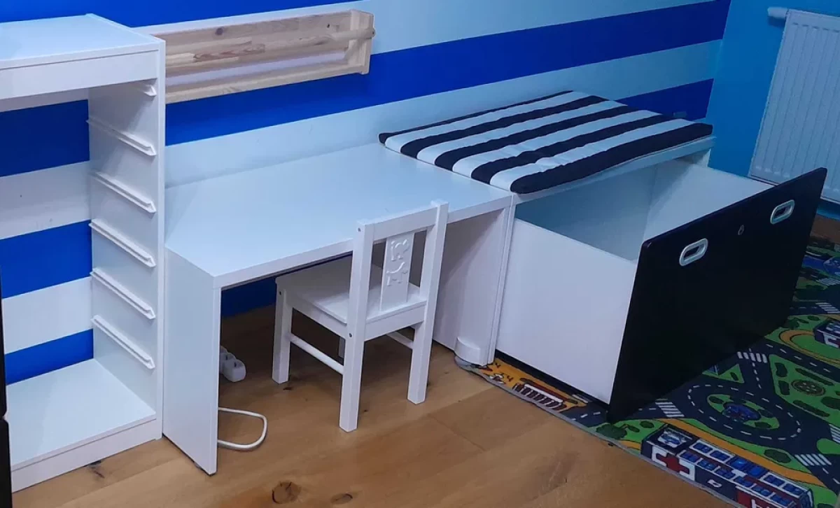 Zestaw mebli dziecięcych Ikea do lat 7