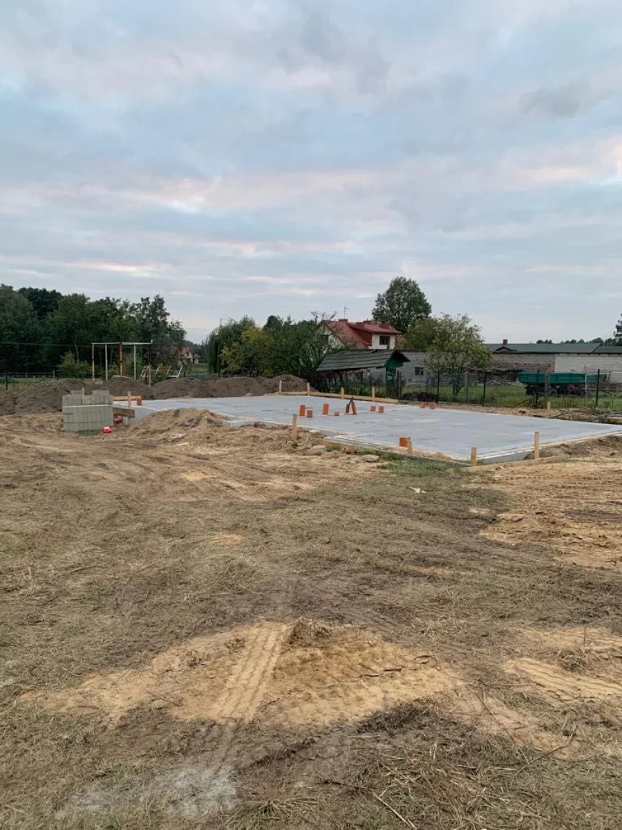 Dom bliźniak 95 m2 ogórdek 500m2 Wiskitno Kolumny/Ziemianska