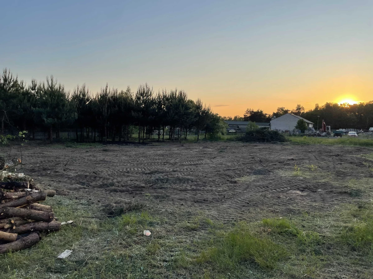 Dom bliźniak 95 m2 ogórdek 500m2 Wiskitno Kolumny/Ziemianska
