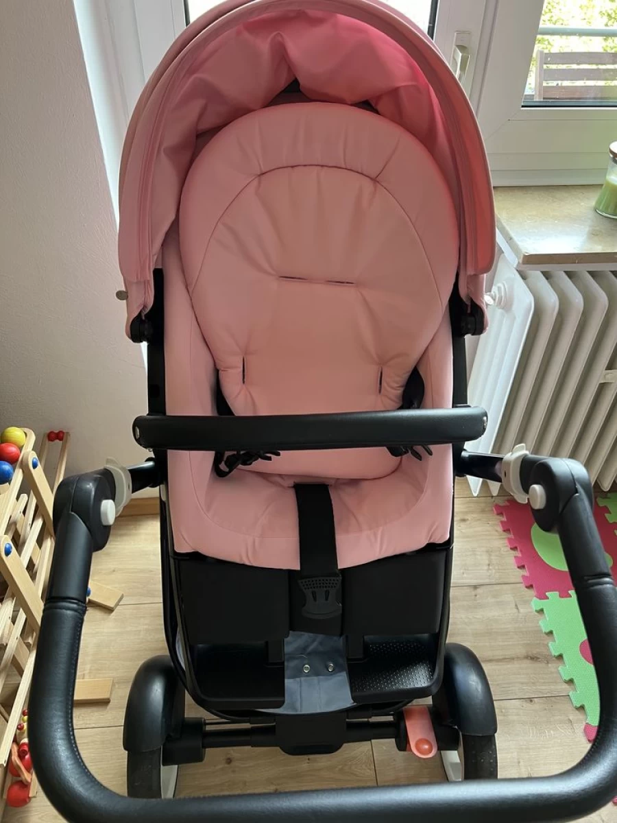 Wózek Stokke trailz 2w1 różowy