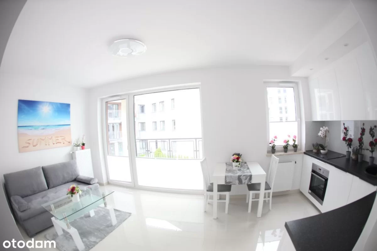 35 m2- Śliczne mieszkanie - DUŻY balkon -2 POKOJE