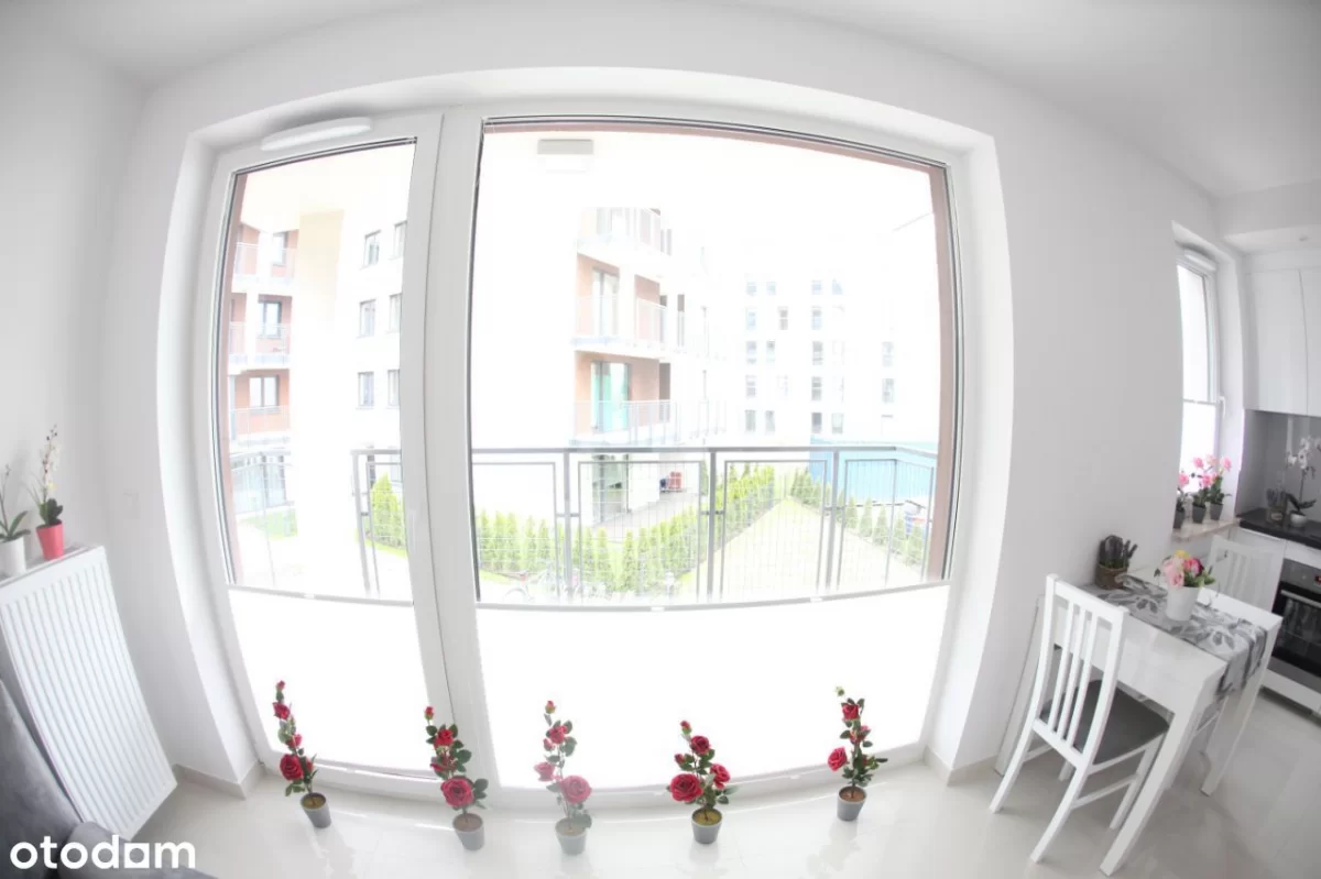 35 m2- Śliczne mieszkanie - DUŻY balkon -2 POKOJE