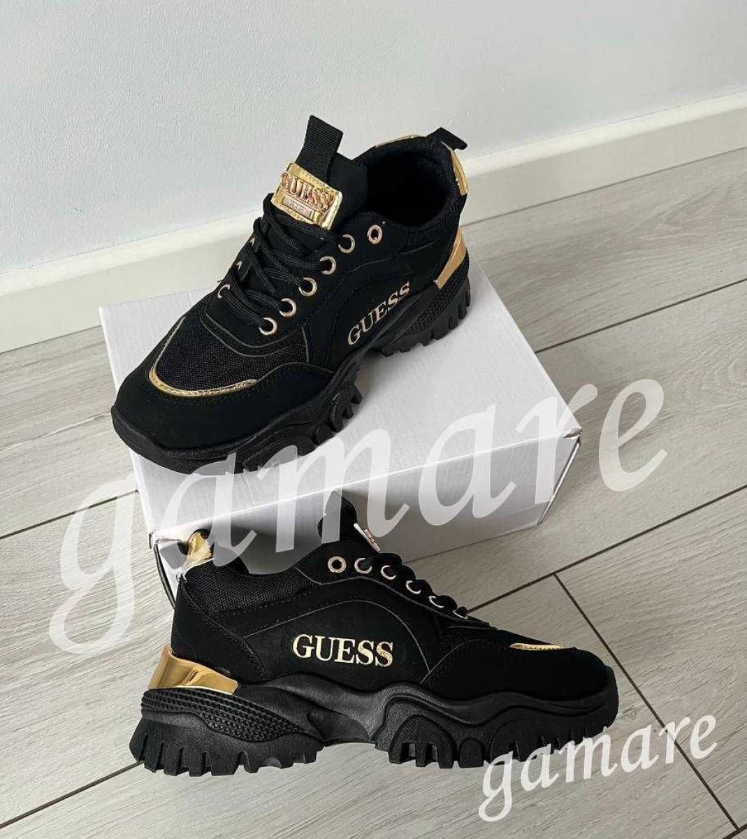 buty GUESS czarne damskie adidasy guess sneakers guessa 36-41