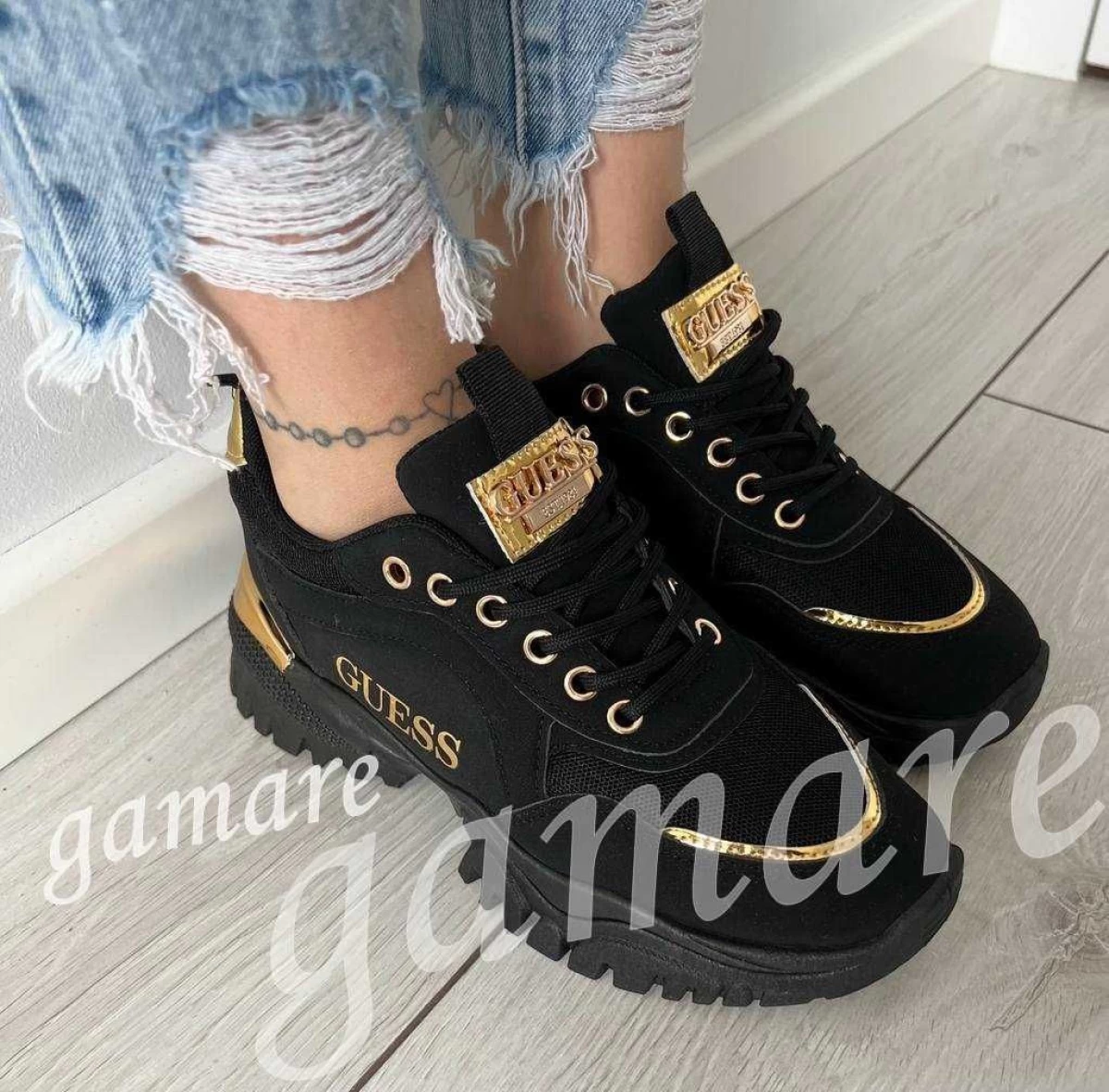 buty GUESS czarne damskie adidasy guess sneakers guessa 36-41