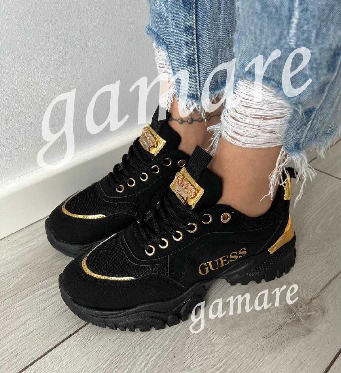 buty GUESS czarne damskie adidasy guess sneakers guessa 36-41