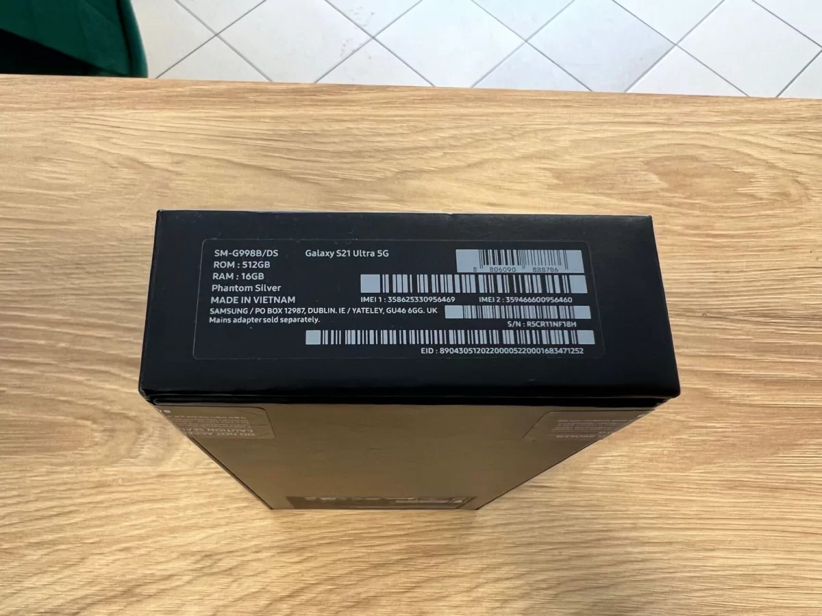 NOWY Samsung Galaxy S21 Ultra 5G 16/512GB Srebrny