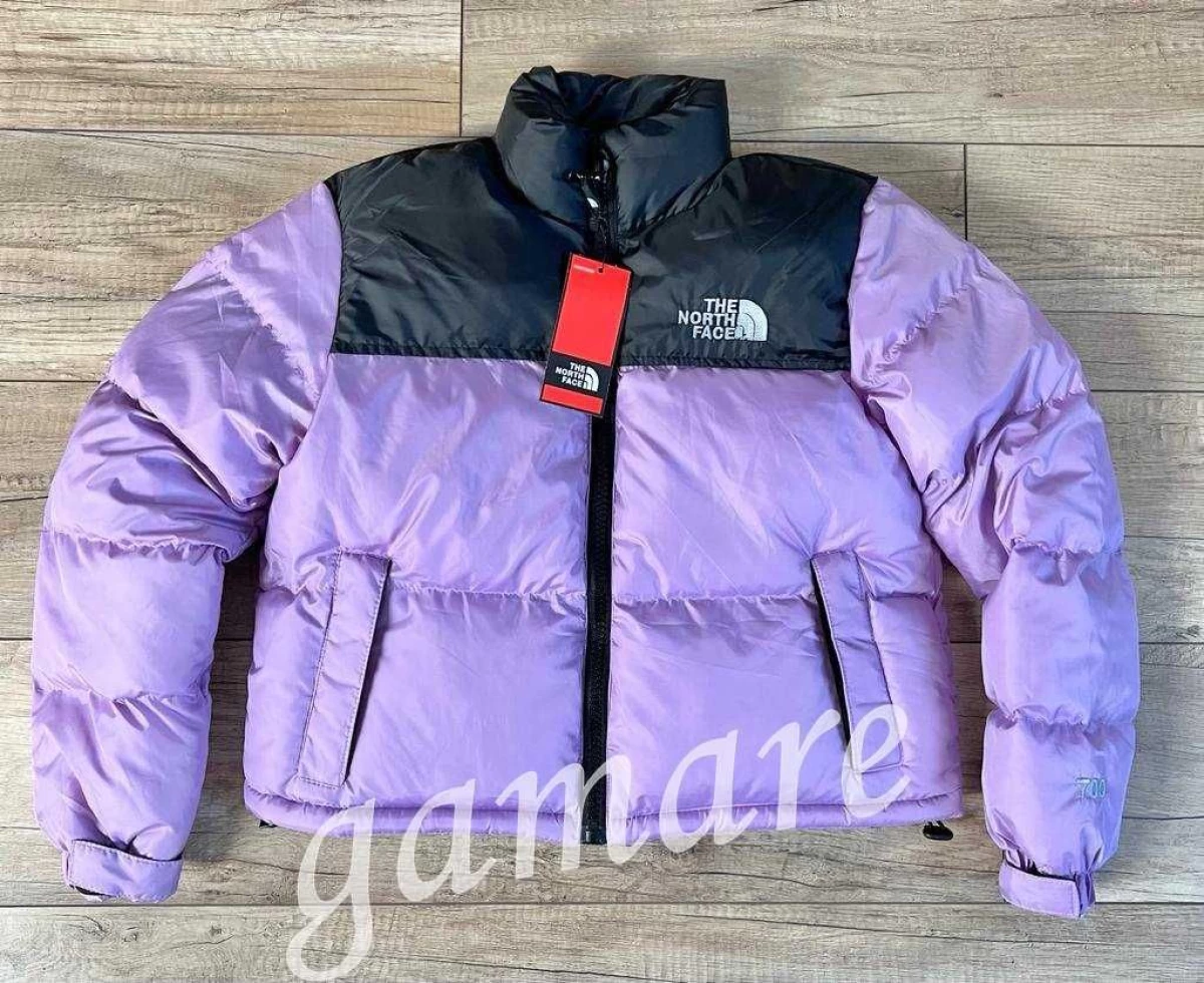 Kurtka The North Face fioletowa north face 700 zimowa kurtka S-XL