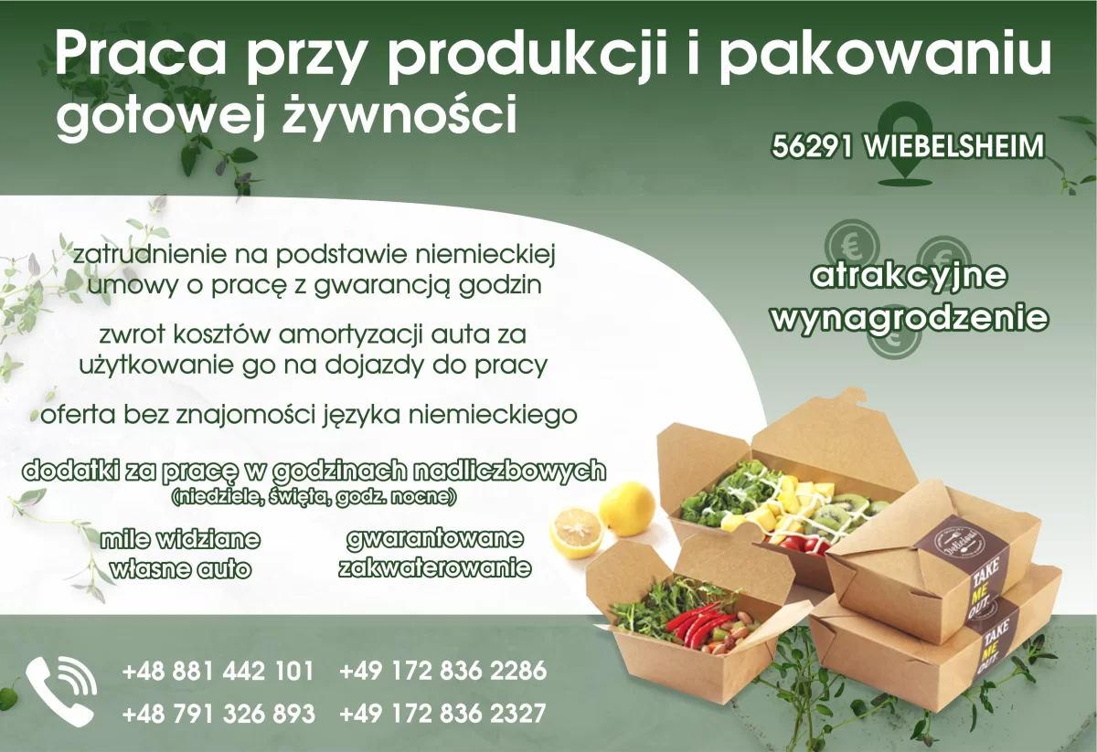 Komisjoner w magazynie spożywczym Netto w Krefeld (Niemcy)