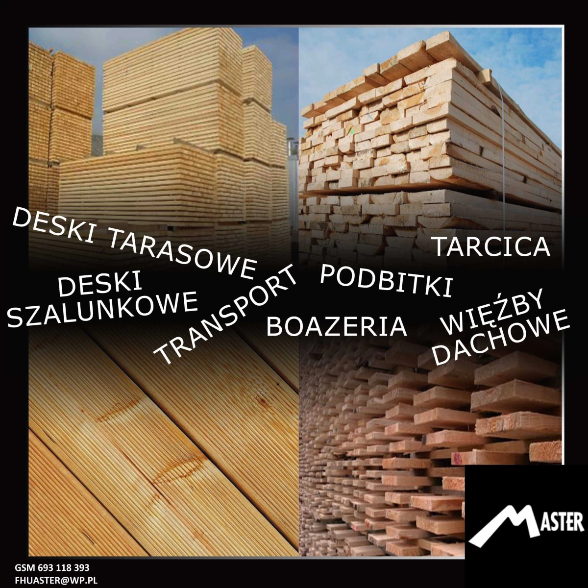 Deska elewacyjna ROMB 25mm Modrzew ŚLĄSK