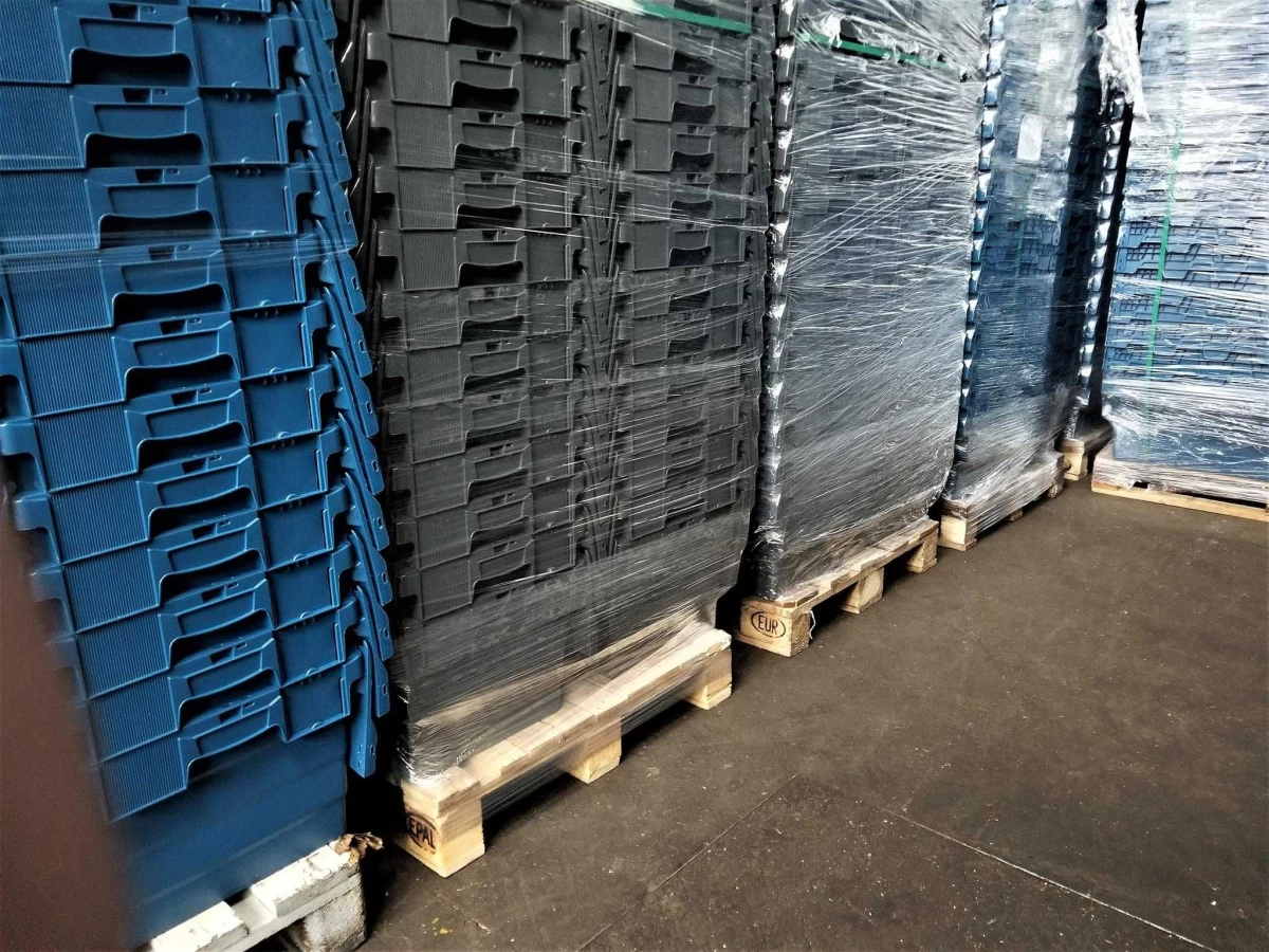 Pojemnik Kurierski Transportowy Magazynowy Skrzynka Plastikowa Kuweta