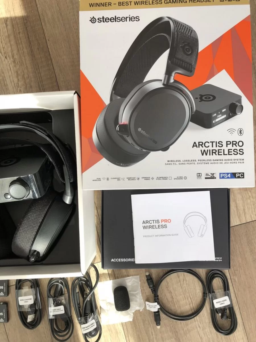 Słuchawki gamingowe SteelSeries Arctis Pro Wireless GWARANCJA