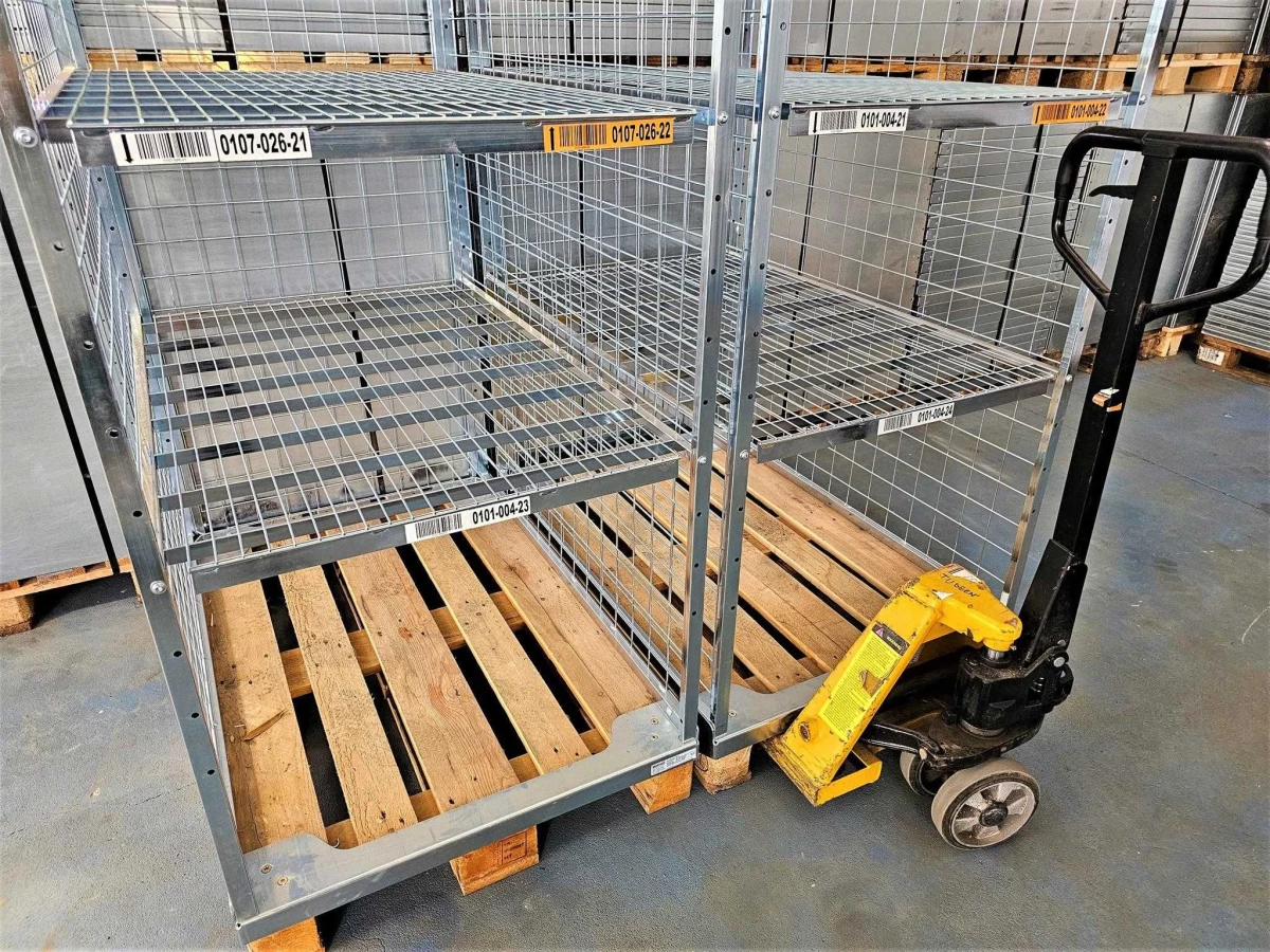 Kosz Siatkowy Nadstawka Gitterbox Regał Magazyn Transport Paleta Euro