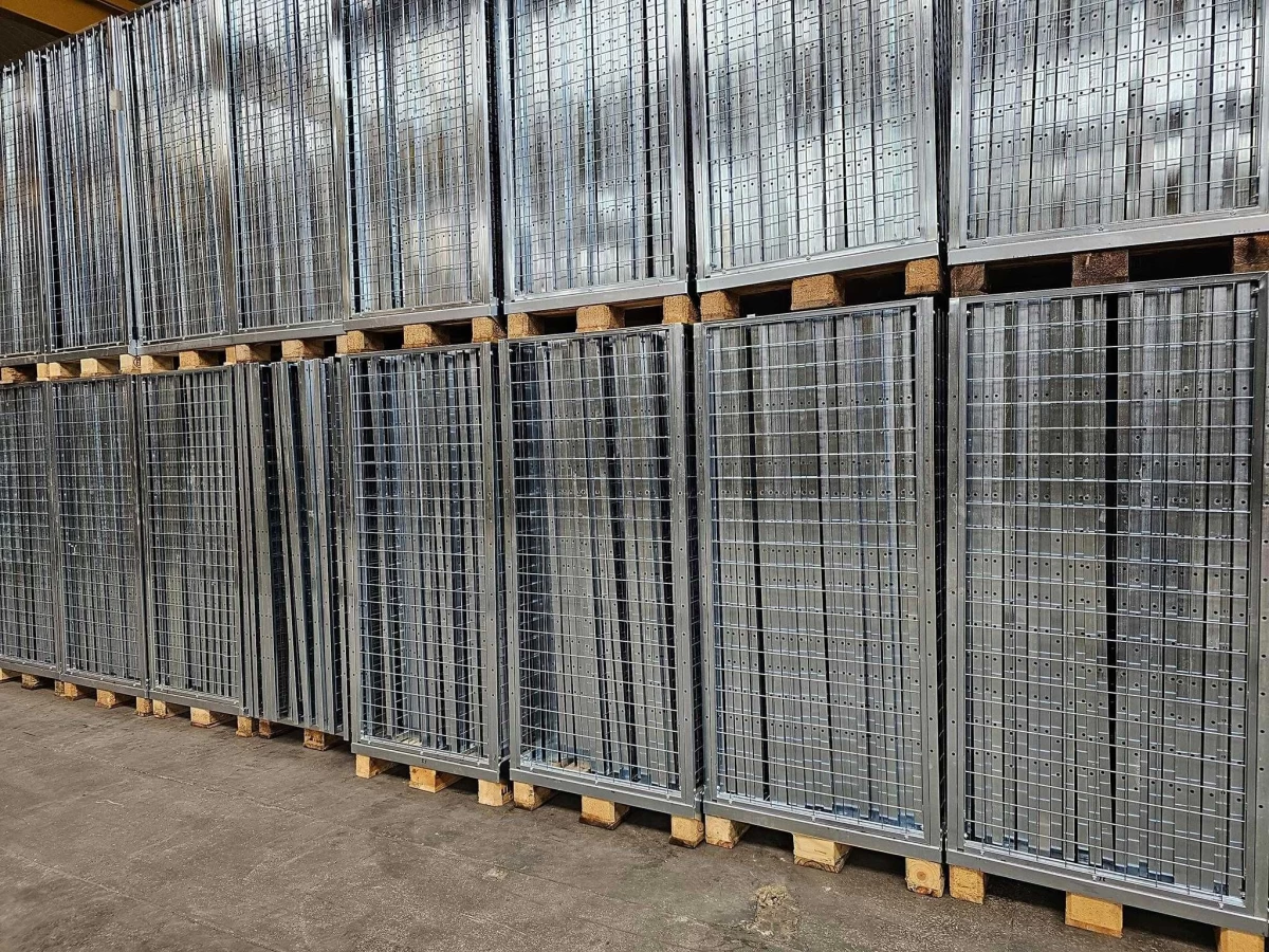Kosz Siatkowy Nadstawka Gitterbox Regał Magazyn Transport Paleta Euro