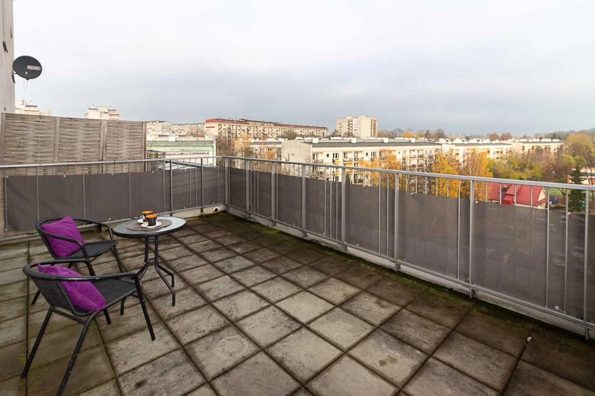 Wynajmę Komfortowy pokój z tarasem, Janickiego, Tauron, apartamentowiec