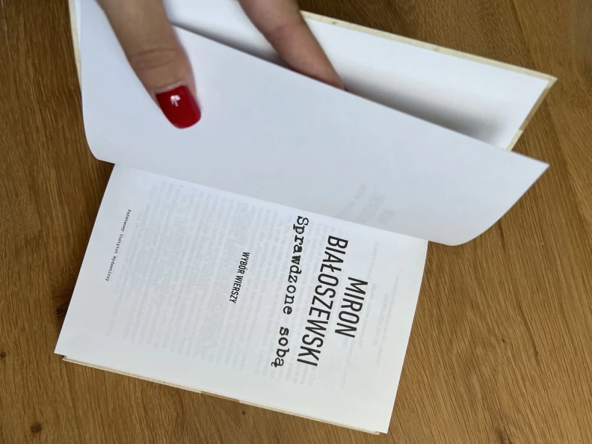 Miron Białoszewski Sprawdzone sobą Wybór wierszy