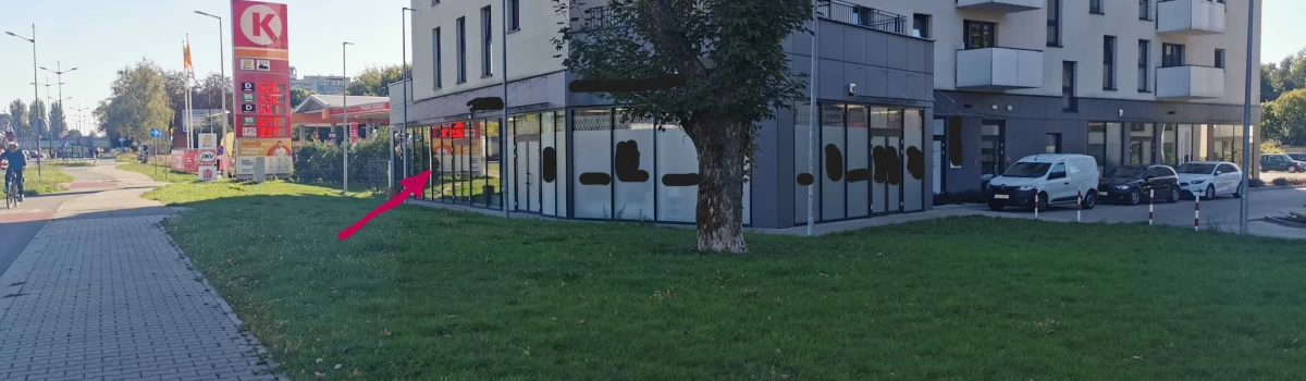 Lokal usługowo-handlowy 96 m2 Łódź Piłsudskiego175 / Sobolowa 2