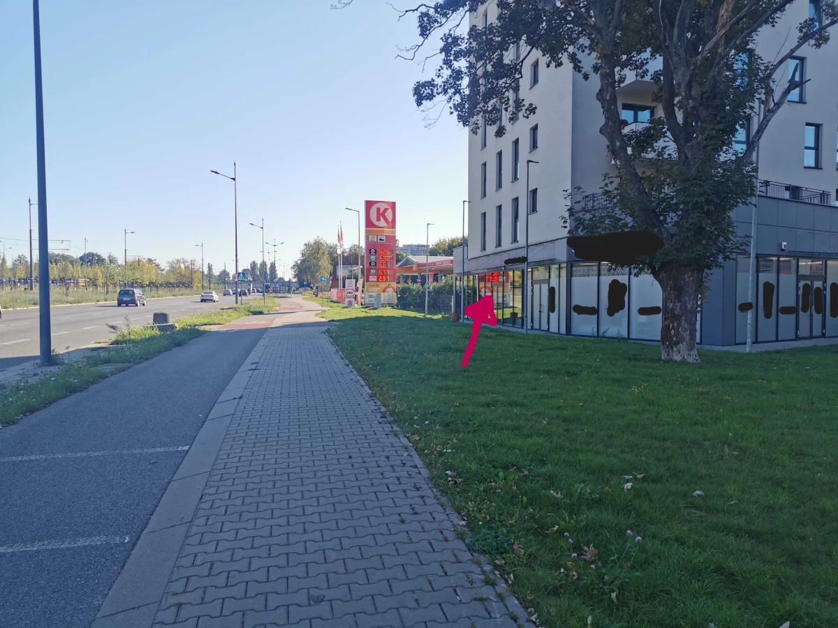 Lokal usługowo-handlowy 96 m2 Łódź Piłsudskiego175 / Sobolowa 2
