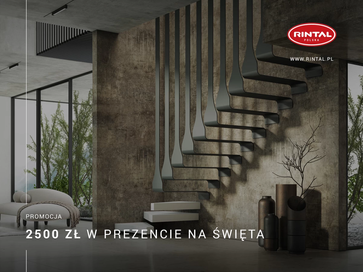 SCHODY do domu RINTAL do 2500 ZŁ