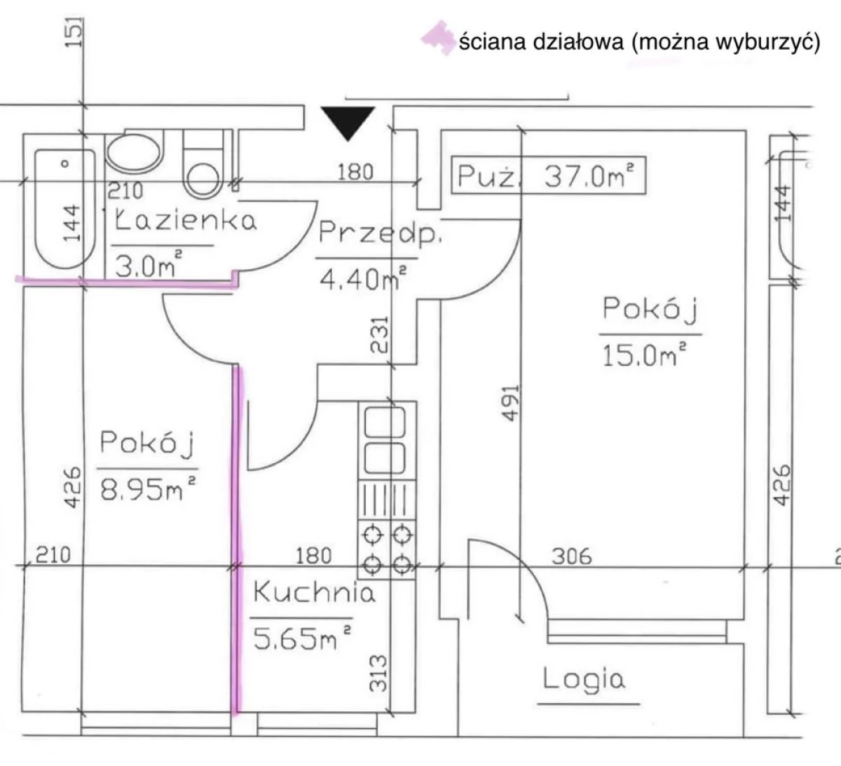 Sprzedam Mieszkanie Warszawa z pięknym widokiem, 37m2
