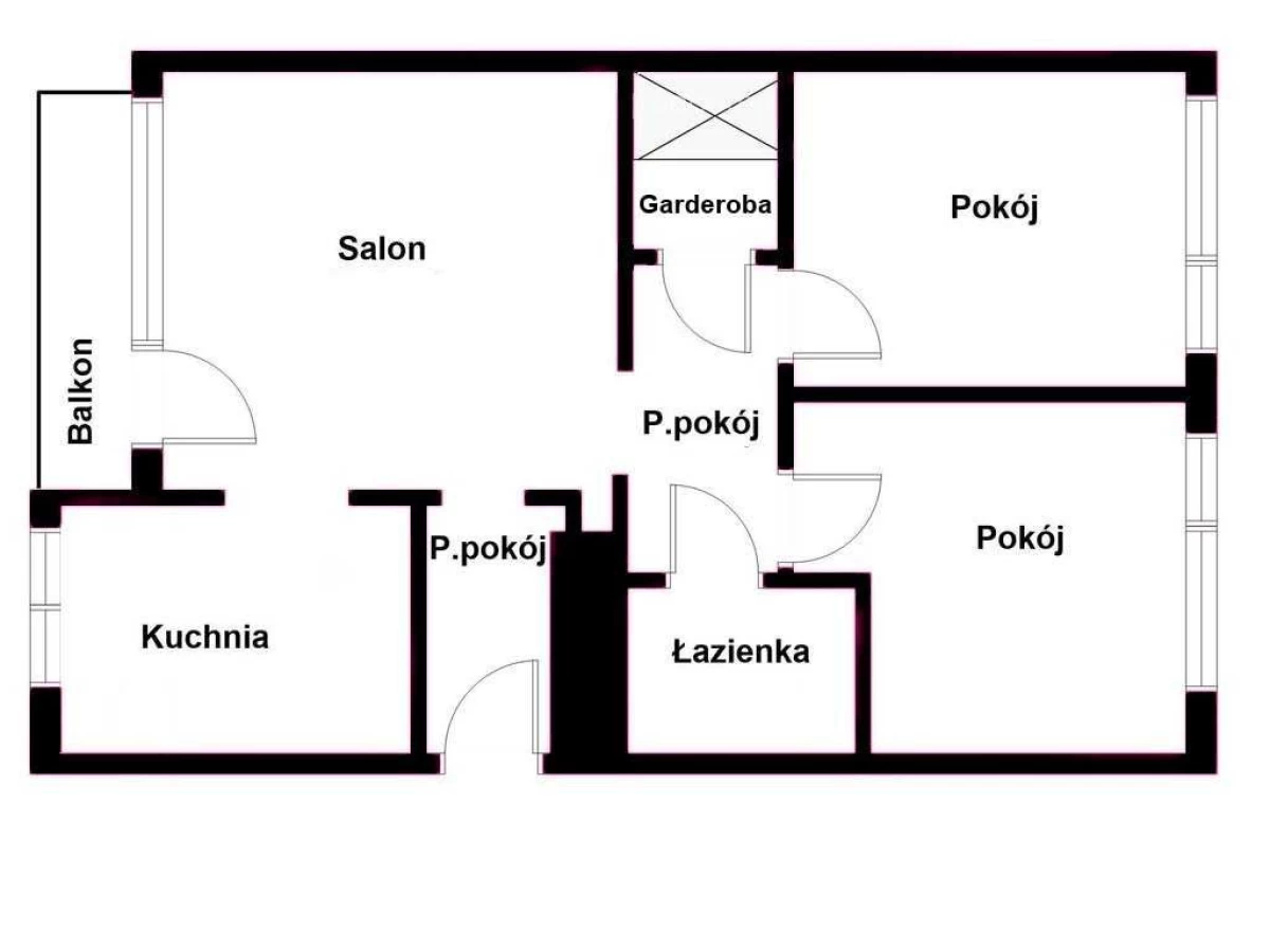 Sprzedam mieszkanie 3 pokojowe Warszawa-Mokotów
