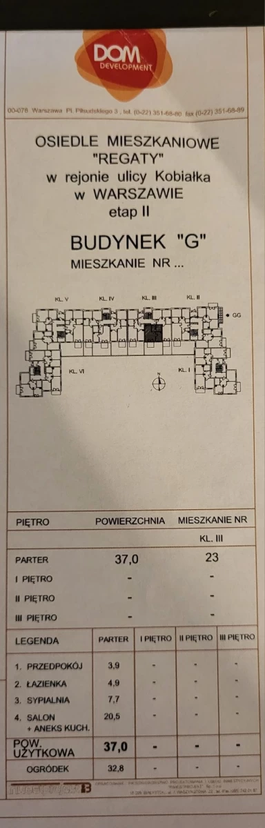 Warszawa - Sprzedam dwupokojowe mieszkanie w Warszawie na Białołęce