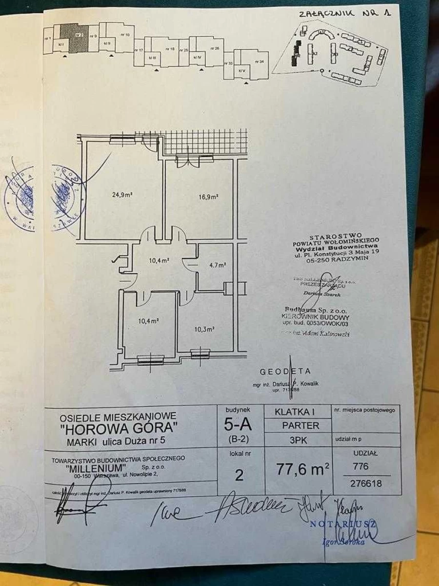Sprzedam Piękne duże (78 m) mieszkanie Marki