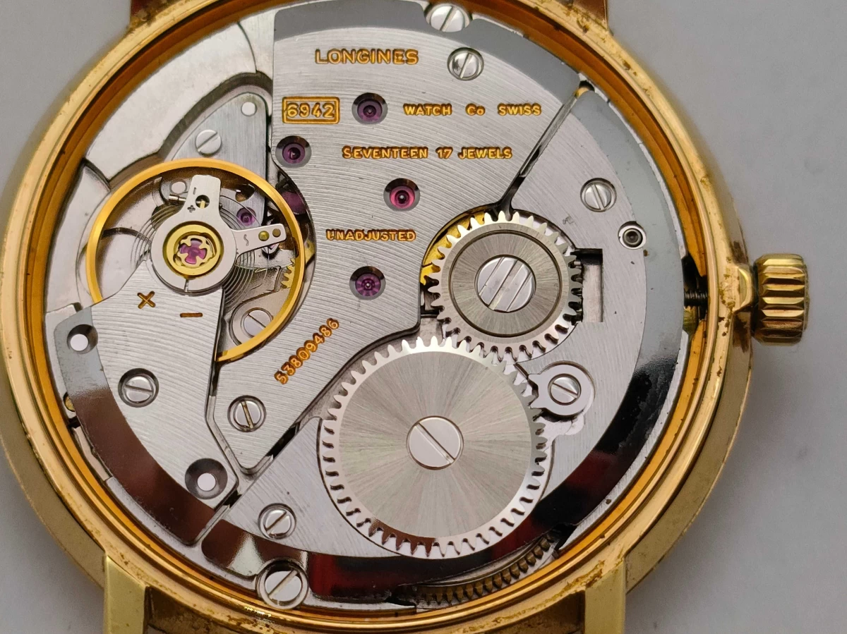 Sprzedam Zegarek Longines cal. 6942 złocony 17 jewels