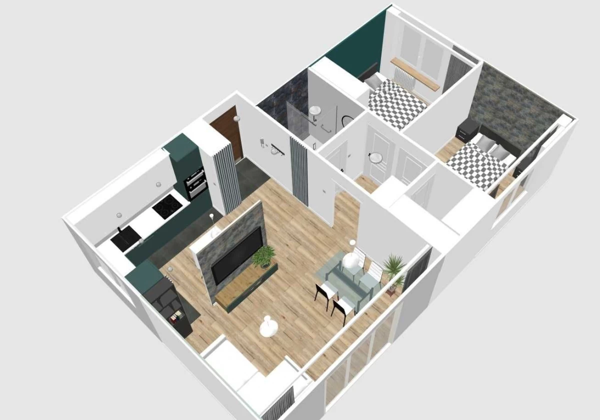 Sprzedam 3 pokoje + garderoba, loggia, Widzew, po remoncie, blisko centrum
