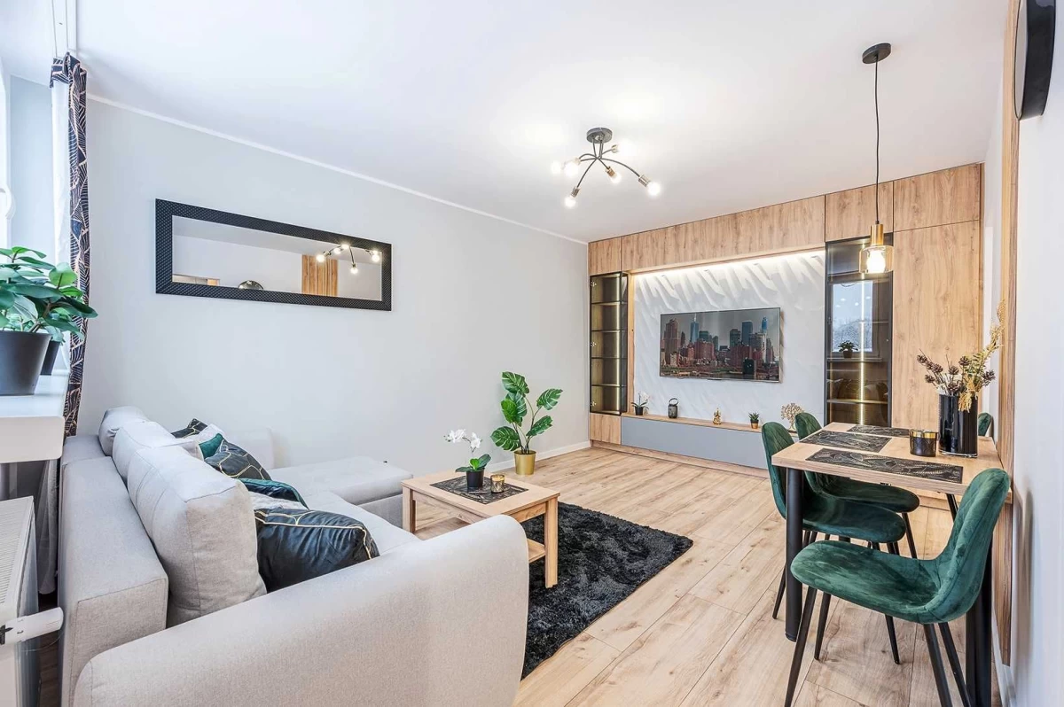 Sprzedam Piękne 3 pokoje, urządzone pod klucz, rozkład, balkon