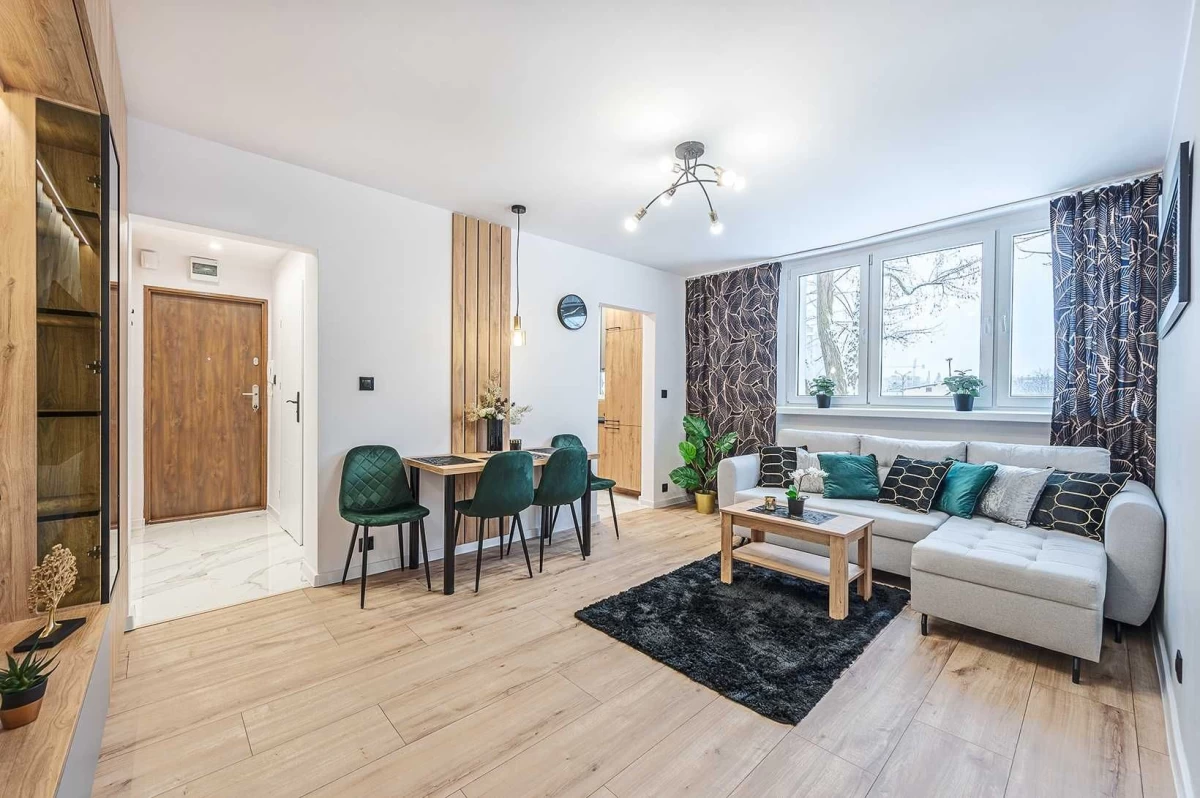 Sprzedam Piękne 3 pokoje, urządzone pod klucz, rozkład, balkon
