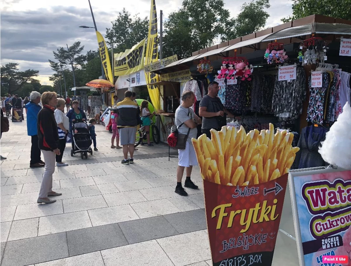 Miejsce pod foodtruck, drobny handel - promenada Świnoujście