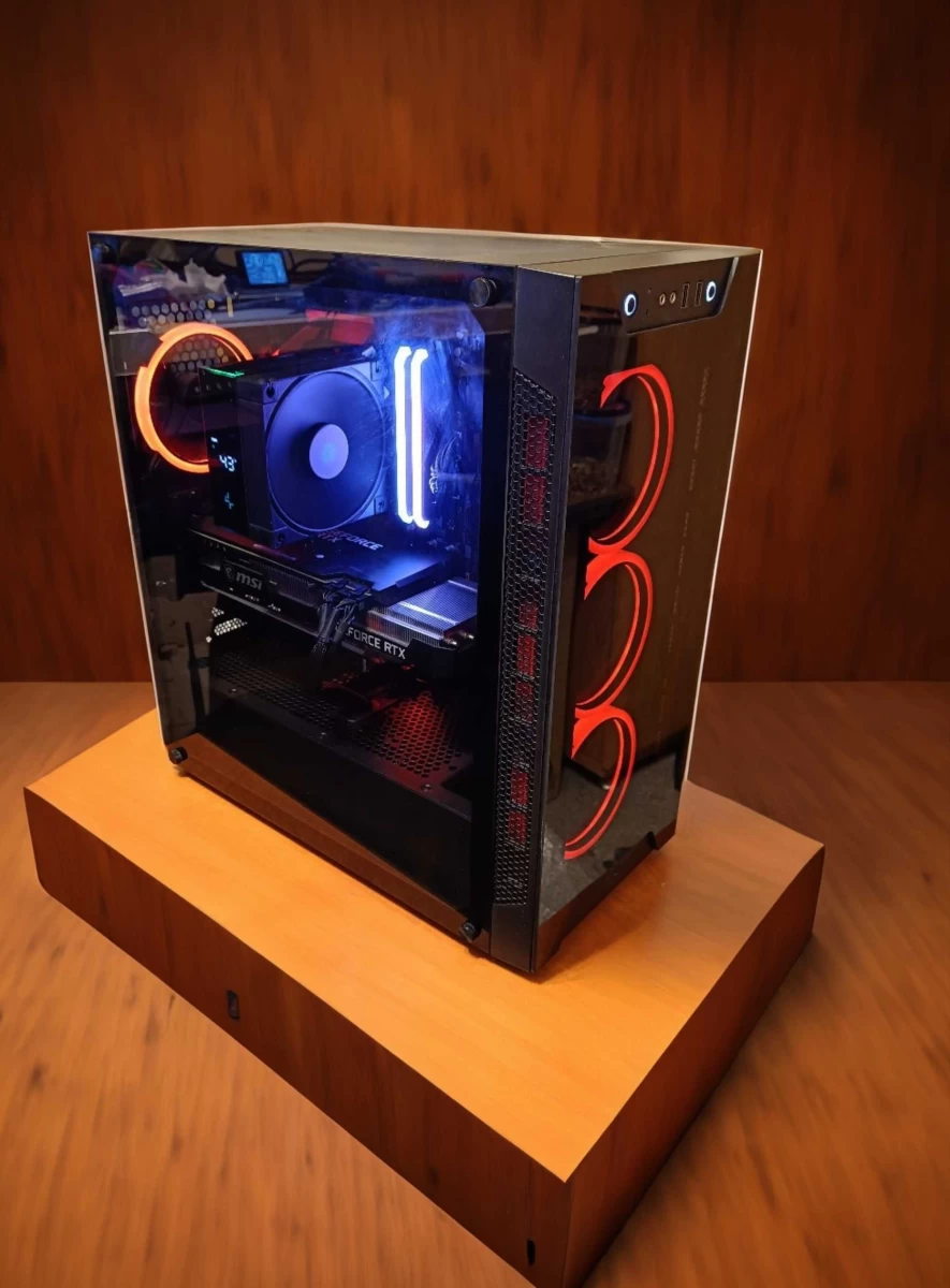 Komputer do gier Ryzen 7 5800x/ RTX 3070/ 1TB/ Wyświetlacz