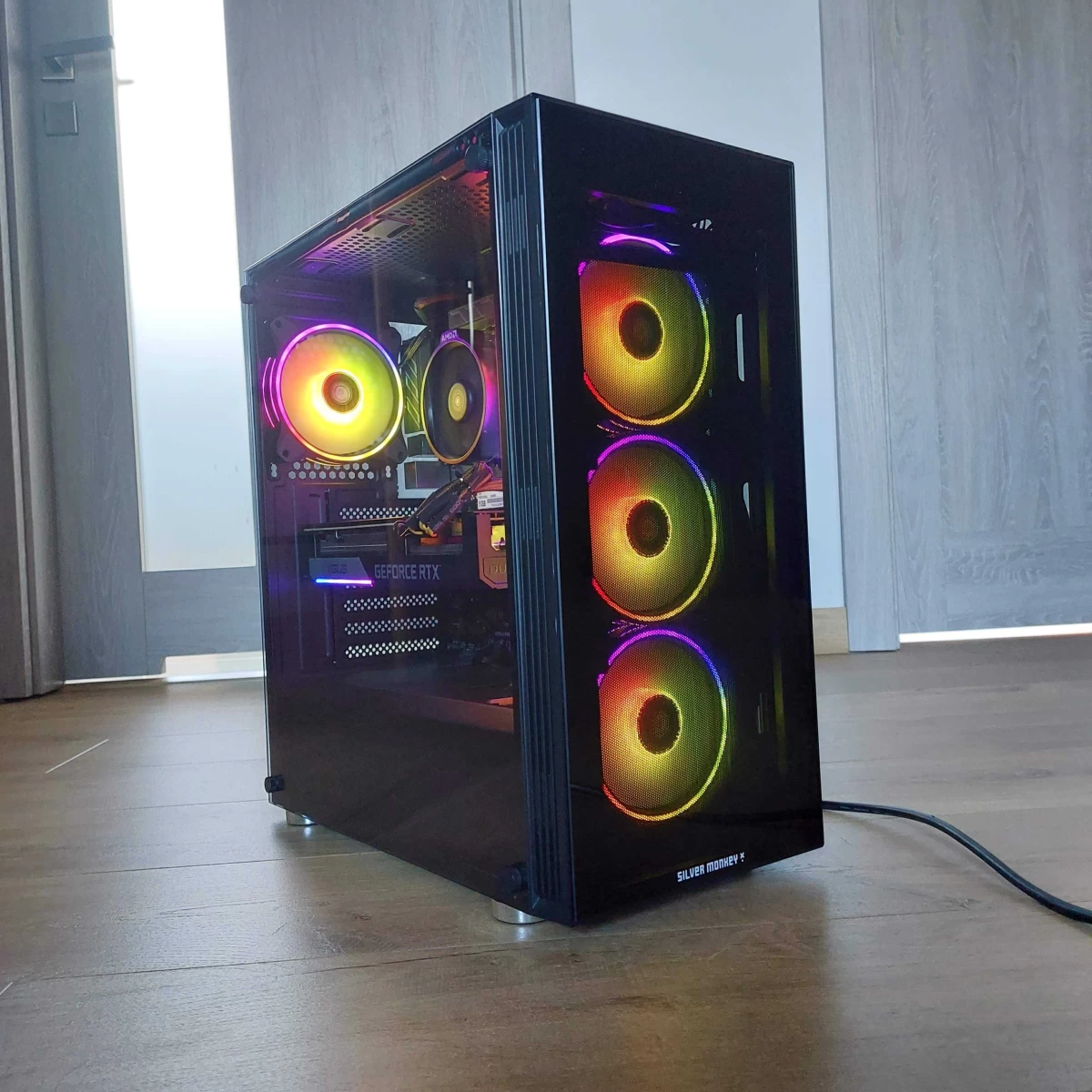 Komputer do 4K RTX 3070 Ryzen 5 5600 ddr4 16Gb NVMe 512gb