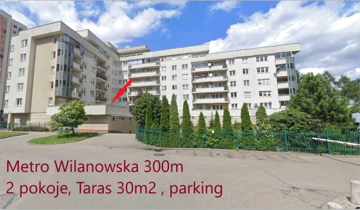 Sprzedam mieszkanie Warszawa 2 pok Metro Taras-30m2 , Cisza, Mokotów, 40,9m2